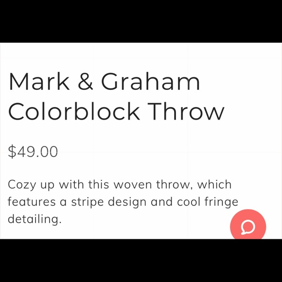 Woven throw - Picture 2 of 2